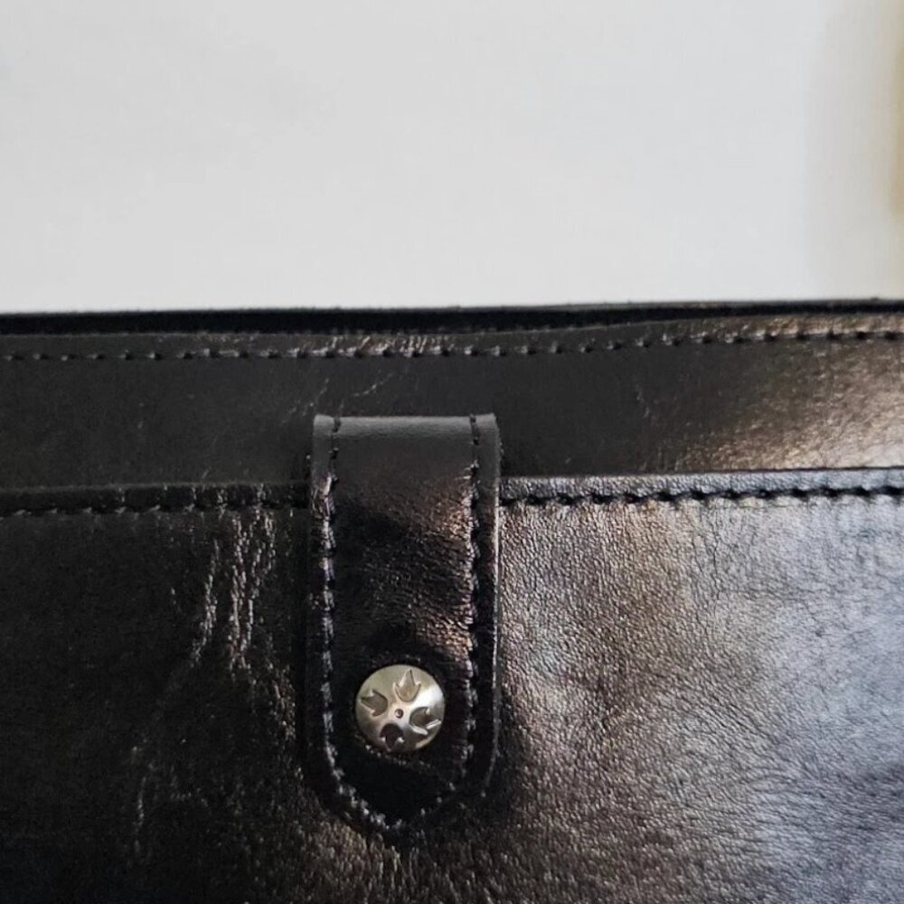 NWT PATRICIA NASH AIMEE Crossbody Bag BLACK Leather Classic Shoulder Handbag - Picture 5 of 11